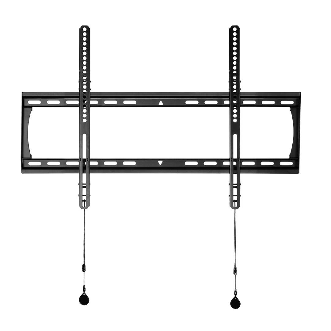 BRKT Brand FLT3790FULL-LVL Large Low Profile Fixed Mount with Post Level Adjustment