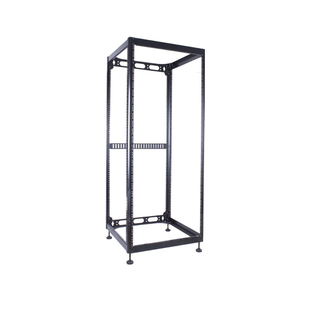 RACK Brand SK28 28 Space Skeleton Rack with Leveling Feet