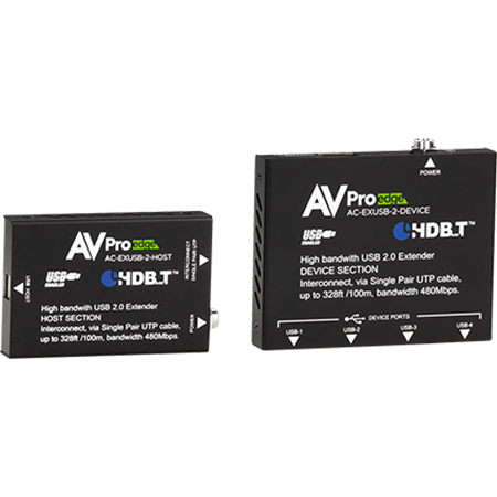 AVPro 100m USB 20 via HDBaseT™ Extender