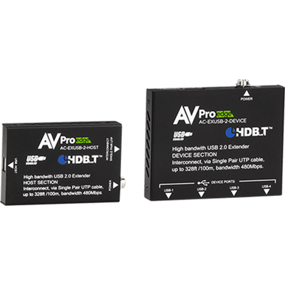 AVPro 100m USB 20 via HDBaseT™ Extender