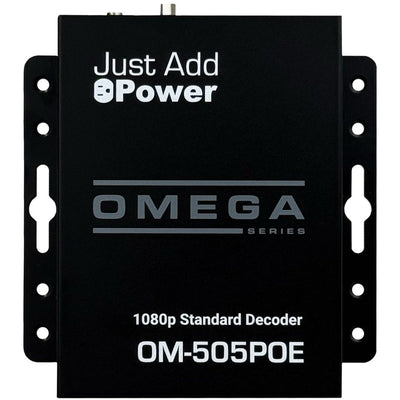 Just Add Power OM-505POE Omega Series 1080p Standard Decoder (Receiver)