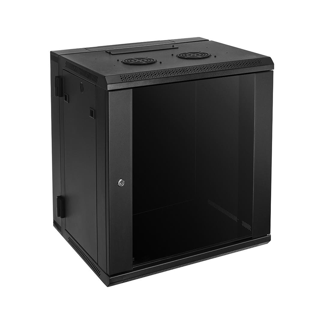 RACK Brand ER12W 12 Space Enclosed Wall-Mounted Rack