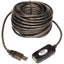 Tripp Lite by Eaton USB 2.0 Active Extension Cable, USB-A Male/Female, 32.8 Ft., U026-10M