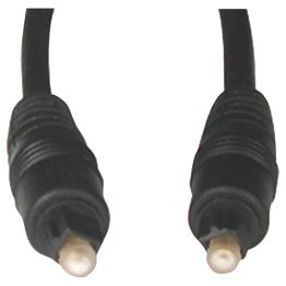Tripp Lite by Eaton TOSLINK Digital Optical SPDIF Audio Cable, Black (6 Ft.)
