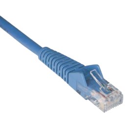 Tripp Lite by Eaton CAT-6 Gigabit Snagless Molded Solid UTP Ethernet Cable (50 Ft.; Blue)