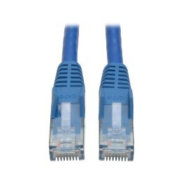Tripp Lite by Eaton CAT-6 Gigabit Snagless Molded Solid UTP Ethernet Cable (15 Ft.; Blue)