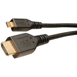 Tripp Lite by Eaton 1080p HDMI Male to Micro HDMI Male High-Speed with Ethernet A/V Cable, Black (6 Ft.)