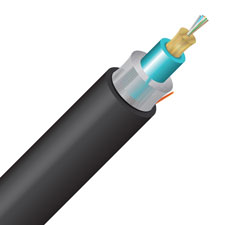 Cleerline SSF 6-Strand Rugged Micro Distribution Fiber Optic Cable - 1000 Ft