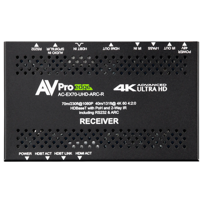 AVPro 70M 10Gbps HDBaseT™ Kit with ARC Extender