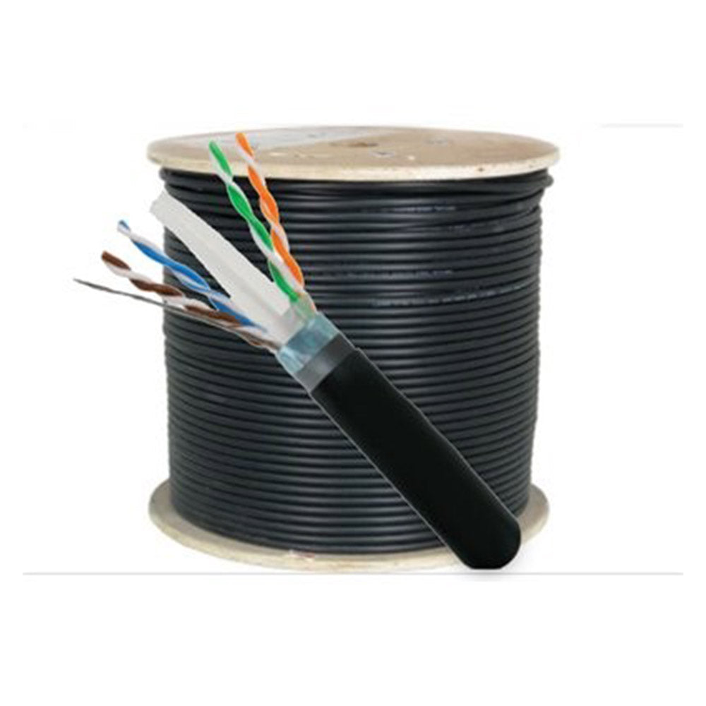 Dynotech™ CAT 6A Cable Black "UL" 1000ft