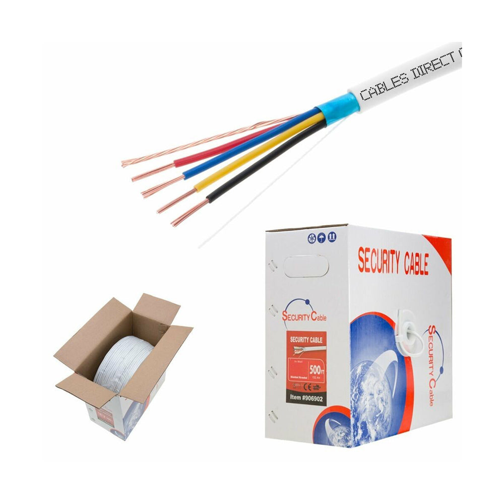 Alarm Cable 22 x 4 Stranded Sheilded Copper 1000 FT.