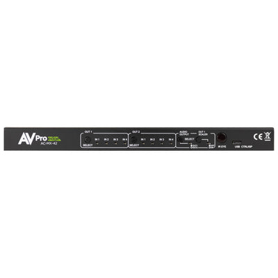 AVPro 18Gbps Auto Switching HDMI Matrix Switcher - 4x2