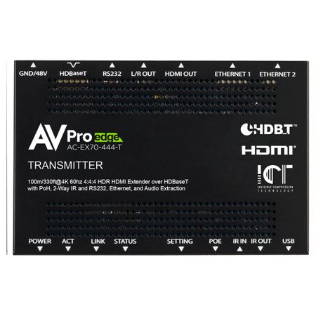 AVPro 18Gbps HDBaseT™ Extenders - 70m