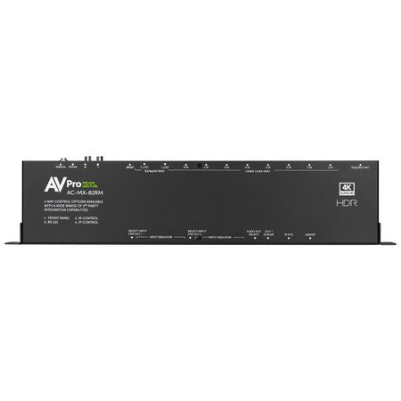 AVPro 18Gbps Auto Switching HDMI Matrix Switcher - 8x2
