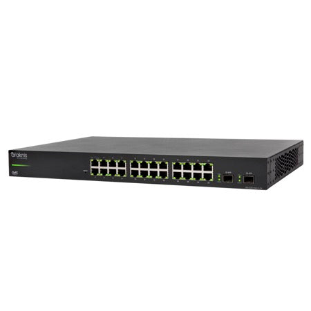 Araknis Networks 320 Series L2 Managed Gigabit Switch | 24 + 2 Front Por