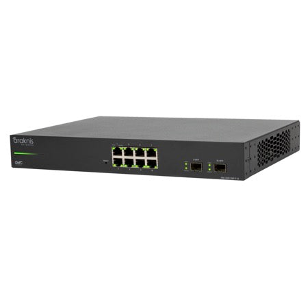 Araknis Networks 320 Series L2 Managed Gigabit Switch | 8 + 2 Front Port