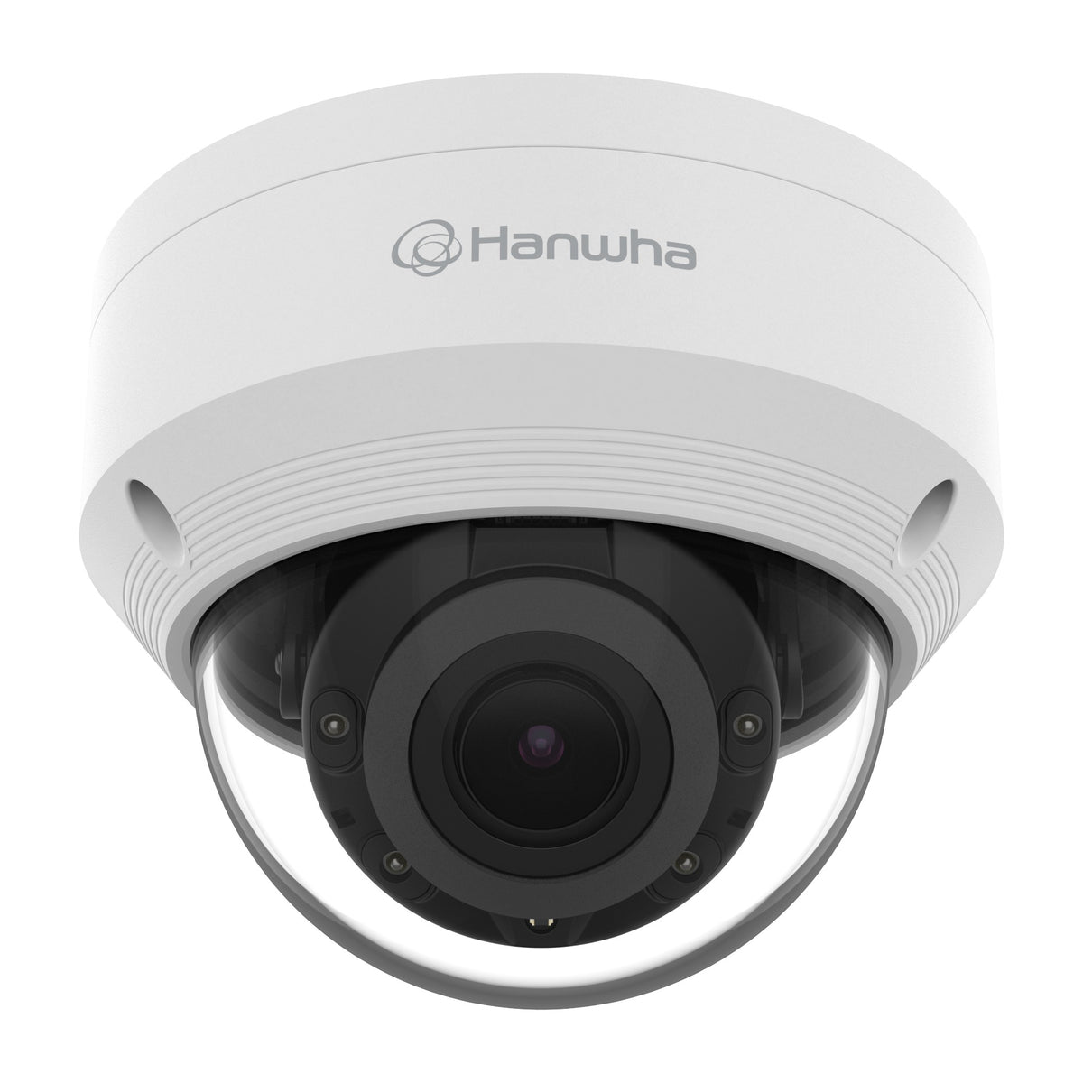 Hanwha Vision ANV-L7082R 4MP Outdoor IR Vandal Dome Camera - 3.3-10.3mm Motorized Varifocal