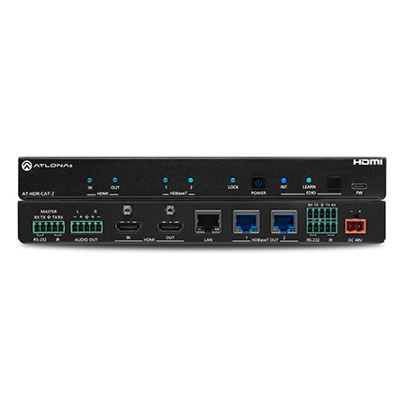 Atlona 4K HDR 2-Output HDMI to HDBaseT Amplifier