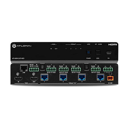 Atlona 4K HDR 4-Output Extended Distance HDMI to HDBaseT Amplifier