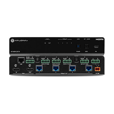 Atlona 4K HDR 4-Output HDMI to HDBaseT Amplifier