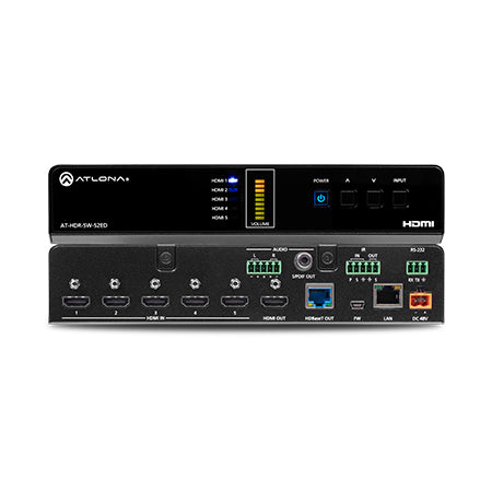 Atlona 4K HDR HDMI Matrix Switcher with HDMI and HDBaseT Outputs