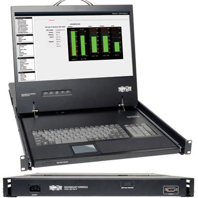 Tripp Lite by Eaton Rack Console KVM Cable Kit w/ 19" LCD PS/2 1U TAA GSA
