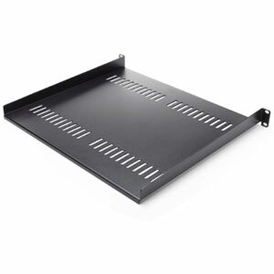 StarTech 1U Server Rack Cabinet Shelf - Fixed 16" Deep Cantilever Rackmount Tray for 19" D