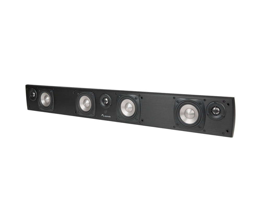 Episode 550 Series Thin Design 3-Channel Passive Soundbar for TVs from 46"-52"