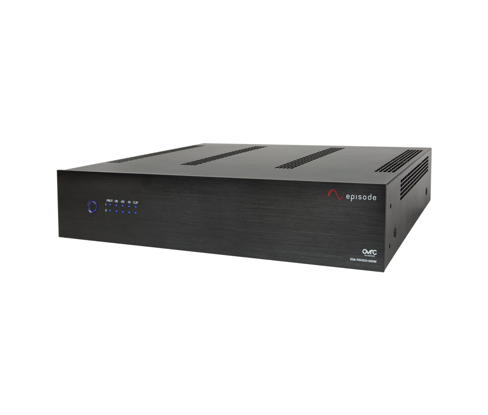 Episode 70V IP-Enabled Amplifier | 500W x 2 Channels