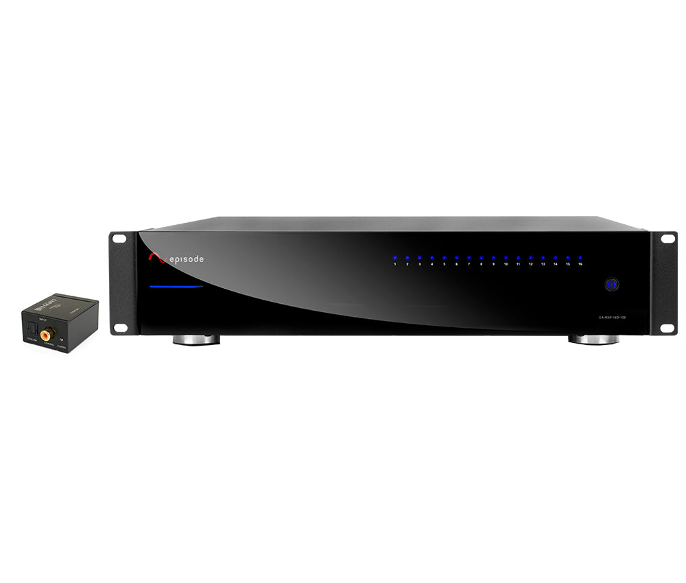 Episode 100Wx16 Response Amp and Binary Digital to Analog Audio Converter Kit