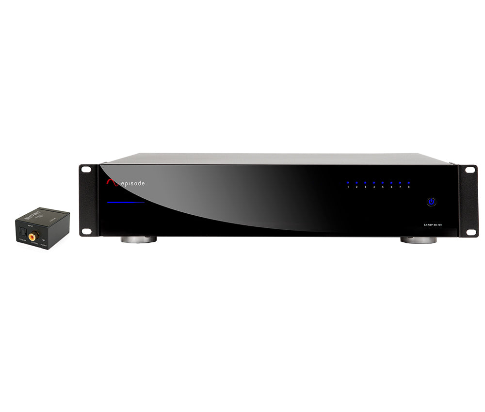 Episode 100Wx8 Response Amp and Binary Digital to Analog Audio Converter Kit