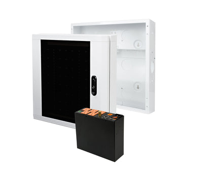Wirepath ONE Enclosure and Door With IP-Enabled WattBox Compact Power Conditioner Kit - 14"