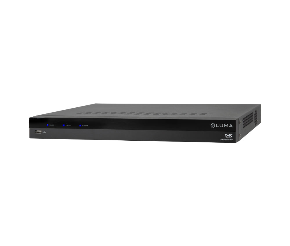 Luma Surveillance 310 Series NVR - 8 Channels | No Hard Drive