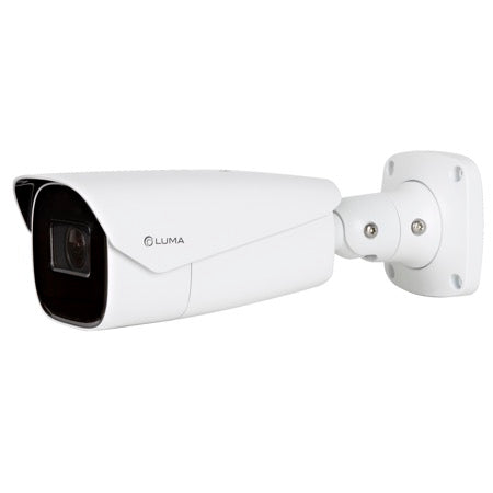 Luma Surveillance 420 Series 4MP Bullet IP Outdoor Motorized Camera | White