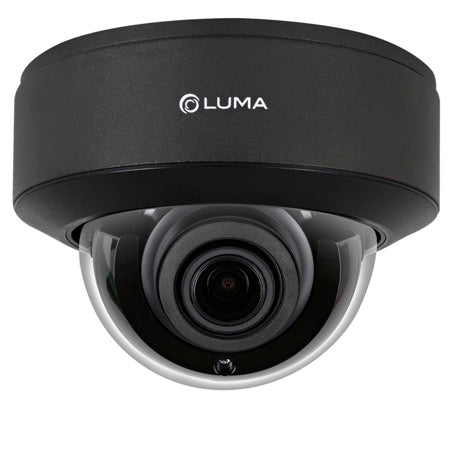 Luma Surveillance 420 Series 4MP Dome IP Outdoor Motorized Camera | Black