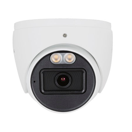 Luma Surveillance 520 Series 5MP 24/7 Color Turret IP Outdoor Camera | White