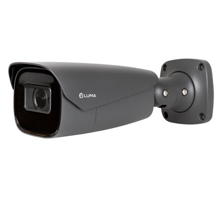 Luma Surveillance 820 Series 8MP Bullet IP Outdoor Motorized Camera | Black