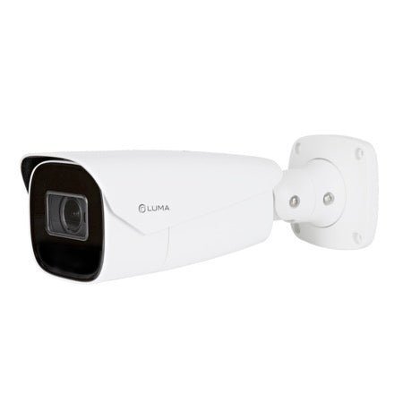 Luma Surveillance 820 Series 8MP Bullet IP Outdoor Motorized Camera | White