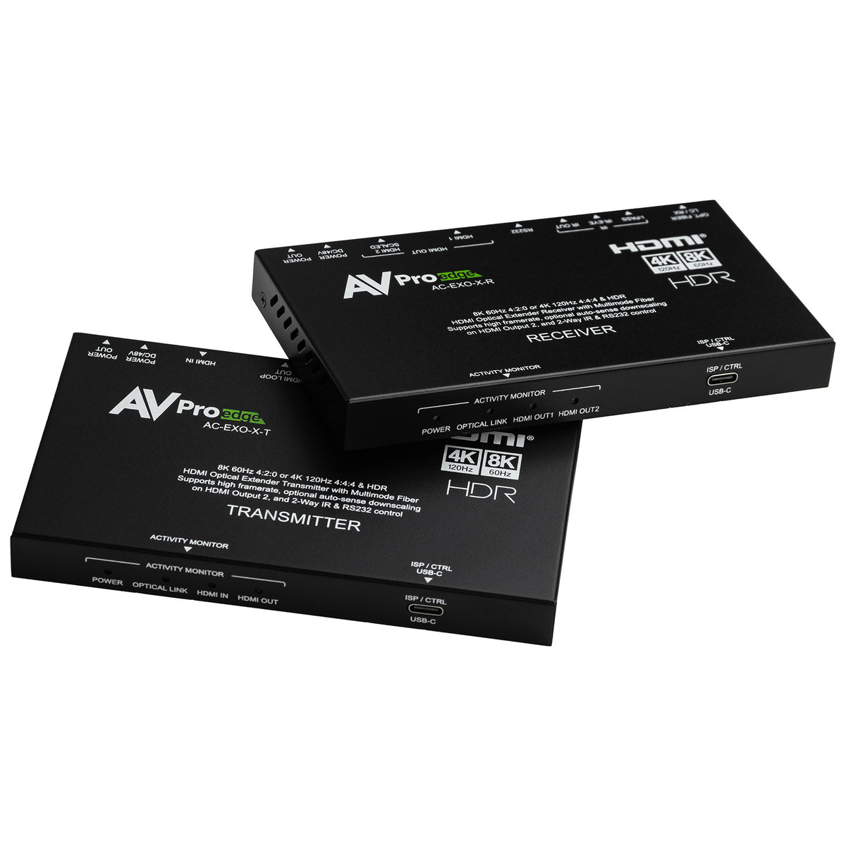 AVPro 40Gbps 8K Fiber Optic Extender Kit