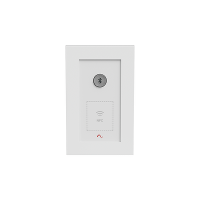 Episode Business Music Solution Bluetooth Audio Input Wall Plate - White