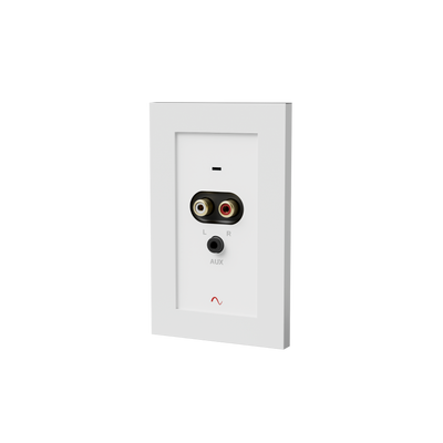 Episode Business Music Solution RCA 3.5mm Input Wall Plate - White