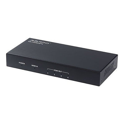 AVARRO 4K@60Hz HDMI 1x4 Splitter with Scaler