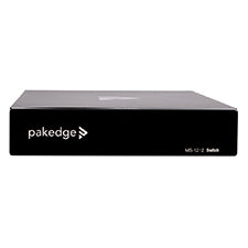 Pakedge MS Series L3 Managed Gigabit Switch with 10G SFP+, Full PoE+ | 12 PoE + 2 Rear Ports