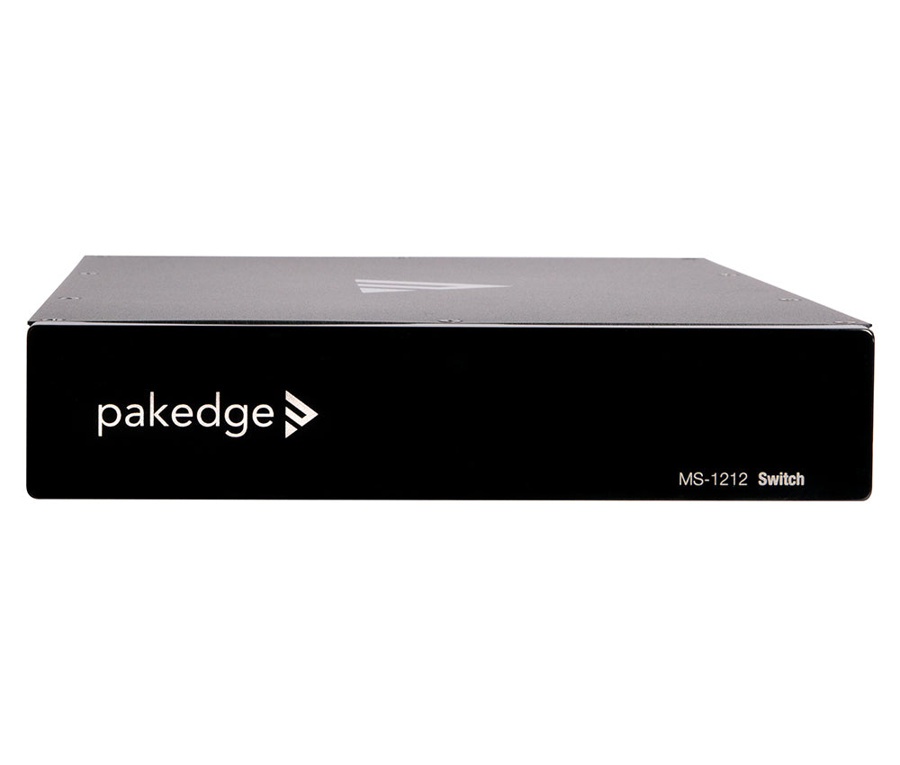 Pakedge MS Series L3 Managed Gigabit Switch with 10G SFP+, Full PoE+ | 12 PoE + 2 Rear Ports