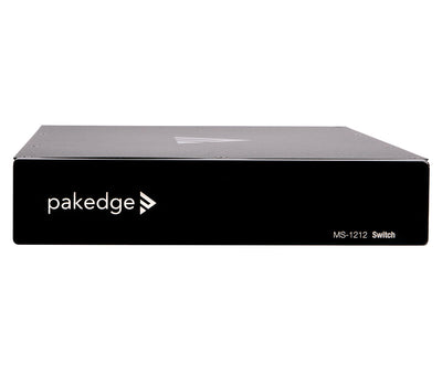 Pakedge MS Series L3 Managed Gigabit Switch with 10G SFP+, Full PoE+ | 12 PoE + 2 Rear Ports