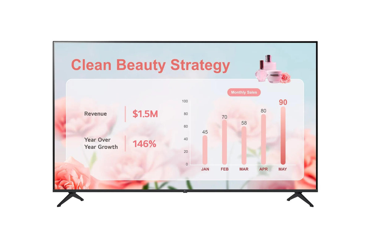 LG 55-inch 4K UHD commercial digital signage display