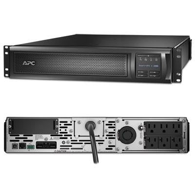 APC Smart-UPS X, Line Interactive, 2000VA, Rack/tower convertible 2U, 100V-127V, 3x 5-15R+3x 5-20R+1x L5-20R NEMA, SmartSlot, Extended runtime