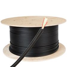 Cleerline 2-Strand Direct Burial Fiber Optic Cable with Corrugated Steel Armor - 1000 Ft