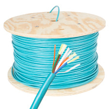 Cleerline 4-Strand Breakout Fiber Optic Cable - 1000 Ft