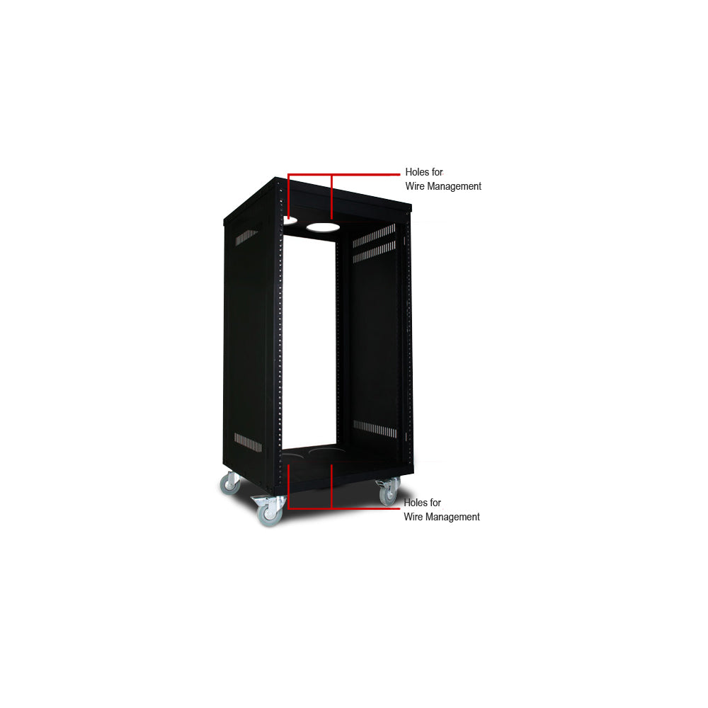 Strong Contractor Series Rack - 18" Depth | 16U